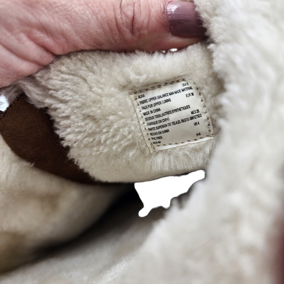 Michael Kors Suede Faux Shearling Alina Cozy Boot - Picture 8 of 8